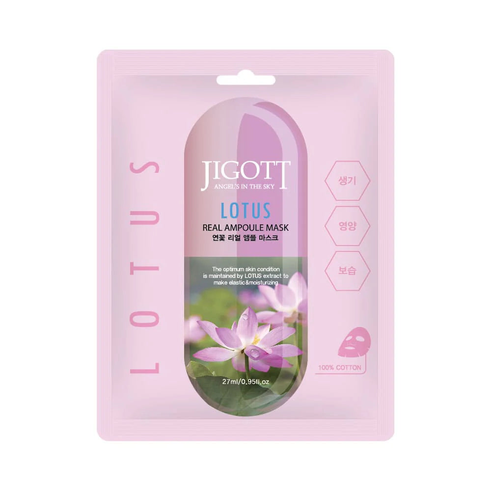 Jigott Lotus Real Ampoule Mask