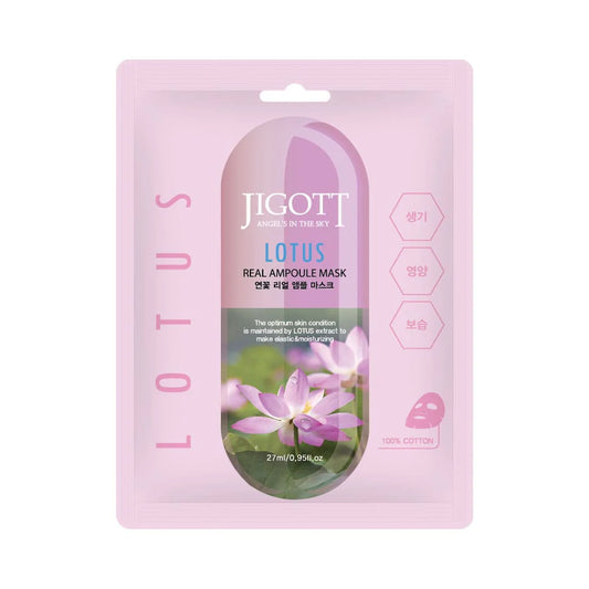 Jigott Lotus Real Ampoule Mask
