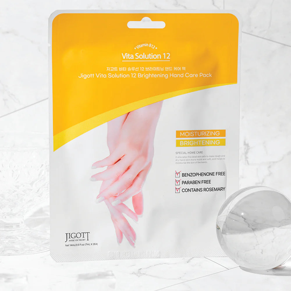 Jigott Vita Solution 12 Brightening Hand Care Pack