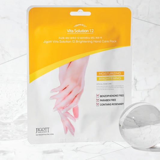 Jigott Vita Solution 12 Brightening Hand Care Pack